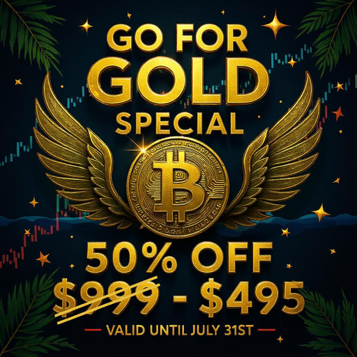 Go For Gold Special - 50% Off Gold Account