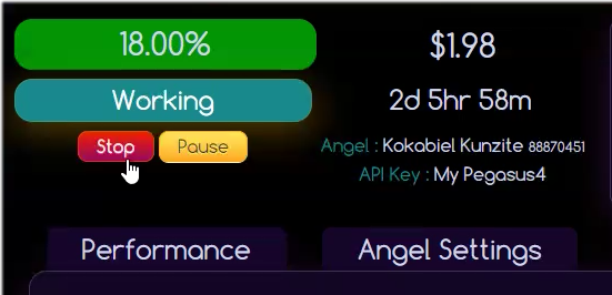 Angel Dashboard Example